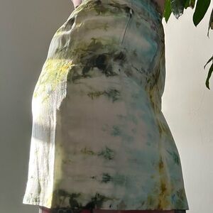 VTG Michael Kors Tie-Dye A-Line Skirt